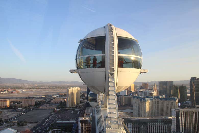 Una de las cabinas del High Roller