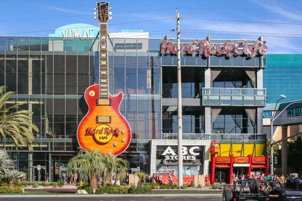 Hard Rock Café Las Vegas sin colas